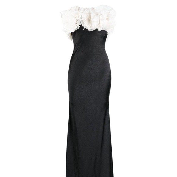 Rachel Gilbert Eyelar Ruffle Gown - Picture 2 of 5